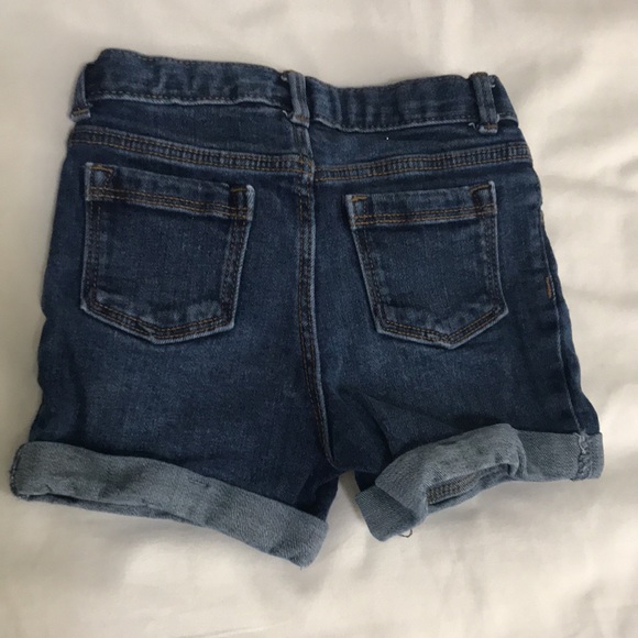 🩳 2 Old Navy Toddler Girl Denim Shorts 5T - Picture 7 of 10